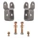 Synergy 8815-01 Front Lower Shock Extension Brackets; Fits Wrangler JL/JLU 18+
