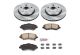 Power Stop KOE3097 Autospecialty Front OE Brake Rotors & Ceramic Brake Pads