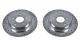 Power Stop AR85145XPR Drilled Slotted Rotor PAIR