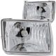 Anzo 111049 Crystal Headlights Chrome For Frontier 98-01/Xterra 00-01
