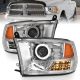 Anzo 111160 Proj Halo Headlights Chrome w/RX Halo (for Non-Proj Models)