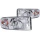 Anzo 111206 Crystal Headlights Chrome W/ Led Accent 1Pc For Ram 1500/2500/3500