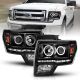 Anzo 111298 Projector Headlights G2 W/Halo For F150 09-14
