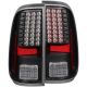 Anzo 311127 Led Taillights Black For 08-16 F250/350/450/550