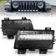 Anzo 511087 LED Fender Lights Smoke w/Seq Signal For Wrangler 18-23/Gladiator 20-23