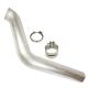 BD Diesel 1045240 Downpipe Kit S400 4 In Aluminized Full Marmon 4.2 w/Clamps