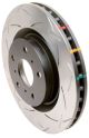 DBA 42657S 4000 Series T-Slot Slotted Rotor Single Rear For 02-07 WRX (w/STI Brembo Calipers)