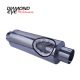 Diamond Eye 460031  Exhaust Muffler 4in. 409 STAINLESS STEEL
