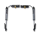EVO 600124KB SPEC 2.5 Coilover Front, Pair BLACK; For Jeep JL