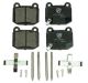 FactionFab 1.10305.1 Rear Brake Pads V2 For STI 2004-2017