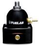 Fuel Lab 51502-1 EFI Adjustable FPR 25-90 PSI (2) -6AN In (1) -6AN Return - Black