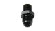 Vibrant 16616 AN to Metric Straight Adapter; Size: -6AN Metric: 12mm x 1.5