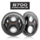 JW Speaker 0554543 LED Headlights, 8700 Evolutions J2, Black; Fits Jeep JK