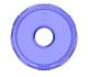 KC HiLites 4404 Cyclone V2 LED - Replacement Lens - Blue - Single