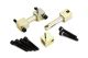 JKS 9604 Shock Bar Pin Eliminator Rear Upper For Wrangler TJ & LJ Cherokee XJ