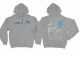 PRL MotorSports PRL-HOOD-BPRINT-GRY-M Grey Blueprint Hoodie -Medium