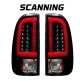 Recon 264293BKS OLED Tail Lights in Smoked for F250-550 08-16