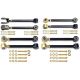 Rock Jock CE-9100 Johnny Joint Adjustable Control arm Set; For TJ/LJ