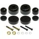 Rock Jock CE-9122F Front Bump Stop Kit; For Jeep TJ/LJ/XJ/MJ/ZJ