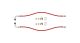 Clayton 1310102 Rear Brake Lines For Jeep Gladiator 20+