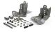 TeraFlex 36-07-01-300 Falcon HD Rear Shock Skid Plate Kit For JK