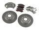 TeraFlex 4303400 Front Big Brake Kit w/ Smooth Rotors 5x5in & 5x5.5in For JK