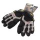 Smittybilt 1505 Trail Gloves; Black/Gray Logo; Xlarge