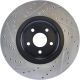 Stoptech 127.65146L Sport Drilled and Slotted Rotor Left For Ford Lincoln Focus MKC 2013-2018