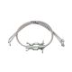 Synergy 8866-03 Stainless Braided Brake Line Front Kit For 18-23 JL/JLU, 20+ JT Gladiator