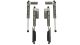 TeraFlex 14-02-31-400-200 Falcon SP2 3.1 Piggyback Shocks (3.5-4.5 Lift); Fits Jeep JT