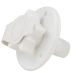 Valterra A01-0168 Water Inlet 2 3/4In Plastic Flange MPT White