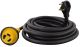 Valterra A10-3025EDBK Mighty Cord 30Amp Detachable Power Cord, 25′
