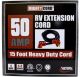 Valterra A10-5015EH 50A Extension Cord W/Hdl 15Ft Red