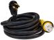 Valterra A10-5025EDBK Mighty Cord 50Amp Detachable Power Cord, 25′