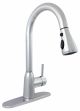 Valterra PF231366 Premium Slimline w/Power Boost Pull Down Faucet – Chrome