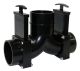 Valterra T85 Ell Double Rotating Valve 3In Hub X 3In Hub X 3In Hub Outlet