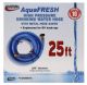 Valterra W01-9300 Aquafresh High Pressure Drinking Water Hose 5/8In X 25 Blue