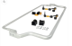 Whiteline Bmk002 Front & Rear Sway Bar Kit For Mazda Miata Na 1989-1997