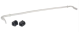 Whiteline Bsr55Z Rear Sway Bar - 20Mm Heavy Duty Blade Adjustable