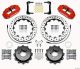 Willwood 140-12871-DR FNSL4R Rear Kit 12.88in Drilled Red For 12-Up Toyota/Scion FRS