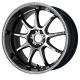 Work Wheels WD9R189538YSRC  Emotion D9R Wheel 18x9.5 +38 5x114.3 GT Silver Rim Cut