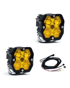 Baja 55-7813-2 Squadron 2.0 Sport Blk LED Auxiliary Light Pod Pair