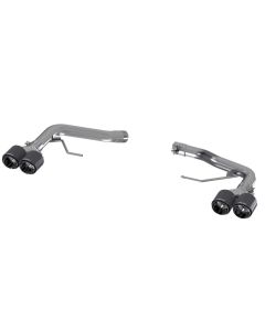 MBRP S56023CF T304 SS 2.5 Axle Back Dual Split Rear Exit Muffler Bypass For 14 25 Porsche Macan Turbo S Gts